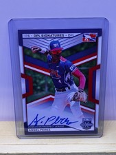 2023 Panini Elite Extra Edition DPL Signature/Auto Angel Perez