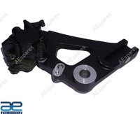 Bremssattel-Halter Satz Hinten FüR Royal Enfield Hunter 350 @Uk Schwarz