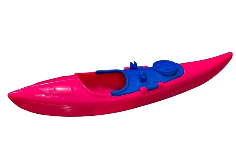 Canoe Boat 12 Inch Pink And Blue Pool Bathtub Toy