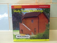 Hornby Skaledale  OO Gauge Helly Farm Workshop Building Boxed VGC R8542