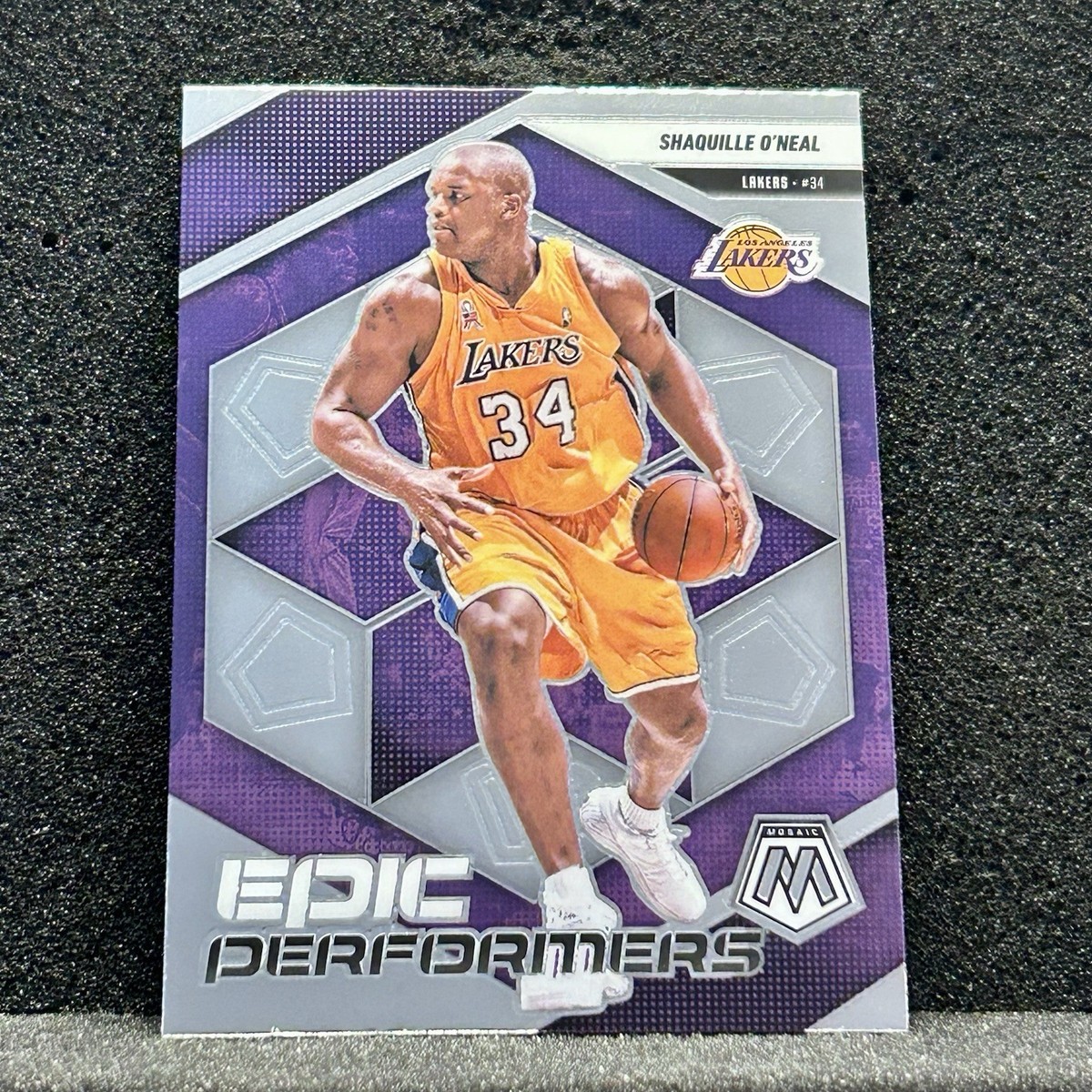 Shaquille O'Neal Epic Performers 2024-25 Panini Mosaic #16 | eBay