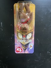 Britannia The Bear-1999 McDonalds Ty Beanie Baby with Rare Errors 1993 OakBrook