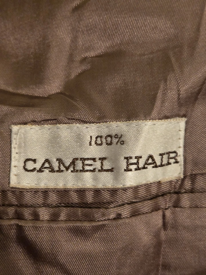 Blazer Brooks Brothers Hombre 42L Cabello Camel Abrigo Deportivo Marrón Rojo Académico  Foto 4 de 4