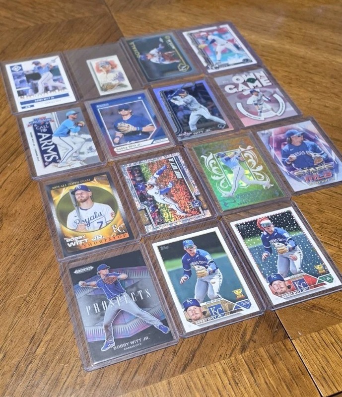 Bobby Witt  Jr 64 Card Lot. Rc, Sp, Inserts.