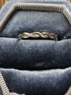 925 Silver Twist Band Ring (Vintage)