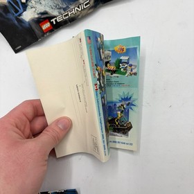 4 x Lego Bionicle Canister Lot + 5 manuals & posters - EMPTY no parts, Throwbots