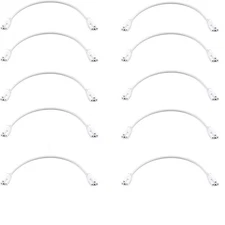 RTNLIT T5 T8 LED Tube Connector Cable 1ft Linkable 3-Pin Lamp Cord