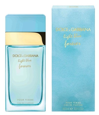 Dolce & Gabbana Light Blue Forever Femme Eau De Parfum 3.4 oz -100 ml Spray NEW