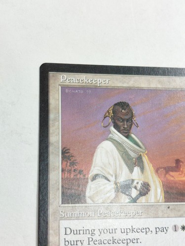 Peacekeeper LP MTG Magic the Gathering Weatherlight Reserved List - Picture 7 of 12