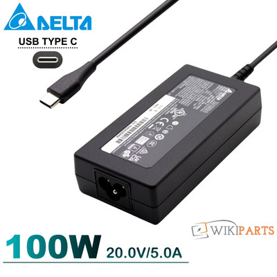 Original Delta 100W USB C Ladegerät MSI Summit E16 Flip A12UCT-032 Laptop Adapter