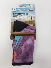NWT SmartWool Run Athlete Edition Rob Krar Crew Socks - Small -  Meadow Mauve 