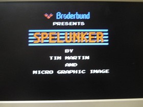 [Tube 00] [] Game Software FC Spelunker (No Box Theory) Famicom Family Computer