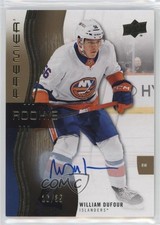 2023-24 Upper Deck Premier Rookies Gold 16/35 William Dufour #105 Auto 0b1f