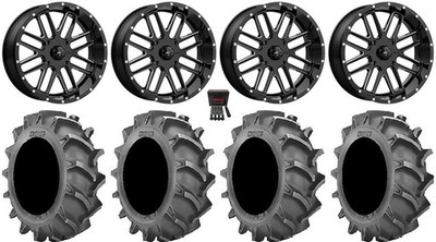 MSA Milled Bandit 20'' Wheels 35x8.3 BKT 171 Tires Can-Am Maverick X3