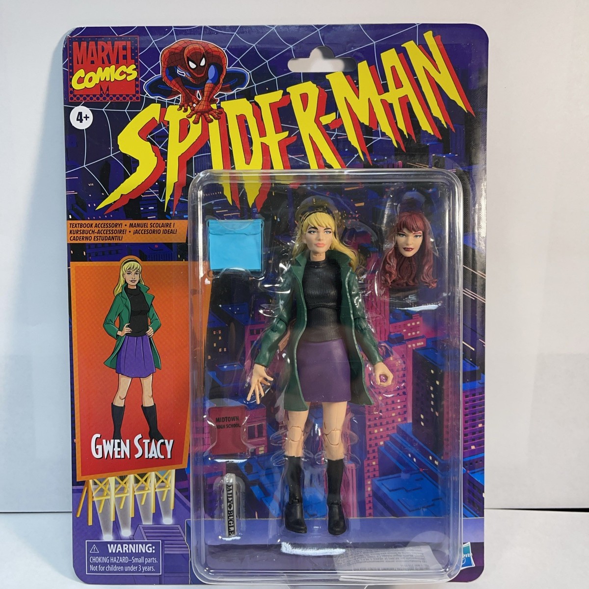 Hasbro Marvel Legends Retro Spider-Man Gwen Stacy | eBay