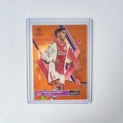 2022-23 Topps Finest UCC Edson Alvarez Base Orange Parallel /25 41