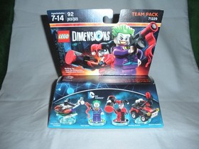 LEGO DIMENSIONS Bane Fun Pack 71240 & Joker/Harley Quinn Team Pack 71229 - LOT