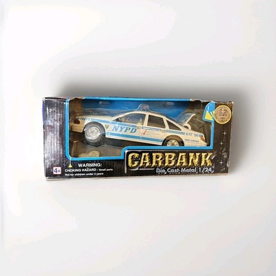 Vintage NY State 1/24 Police Cruiser Bank Chevrolet Caprice Police NYPD Car 1997