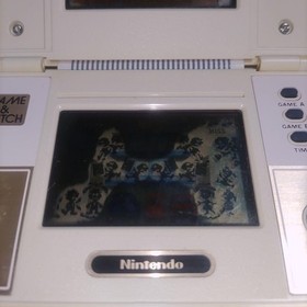 Nintendo Game & Watch Oil Panic OP-51 Junk For Parts or Repair Sound Works