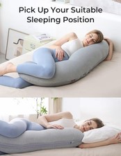 Momcozy Pregnancy Pillows J shape