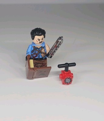 New Ash Williams Evil Dead Minifigure Lego Custom Horror Movie 