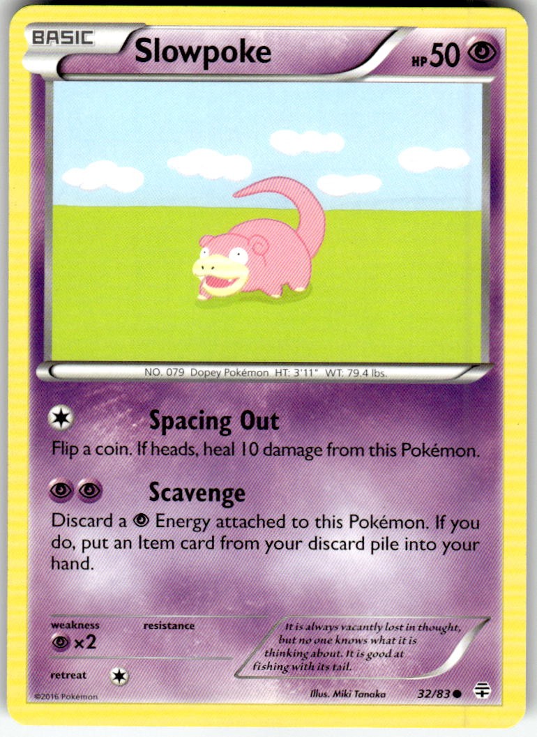 Slowpoke - 32/83 - NM - Generations