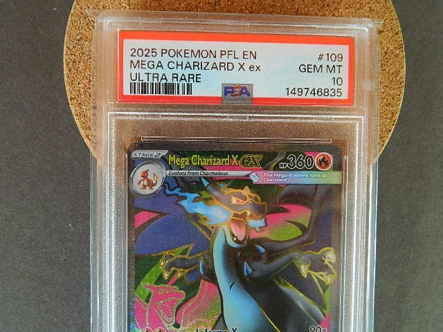Pokemon Mega Charizard X ex 109/094 Full Art Ultra Rare PSA 10 GEM