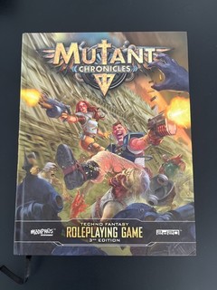 Mutant Chronicles RPG Core Rulebook Modiphius Entertaiment Hardcover