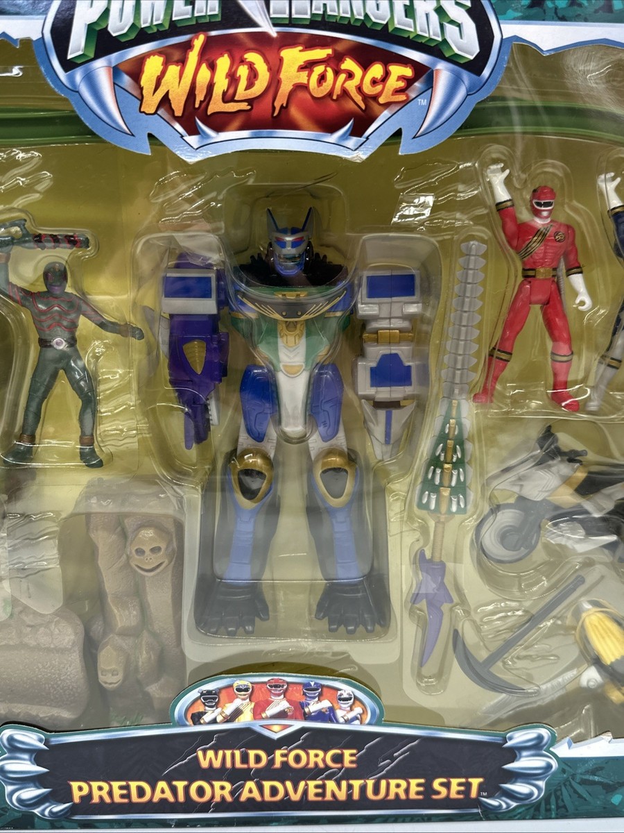 Rare Power Rangers Wild Force Predator Adventure Set Bandai 2002
