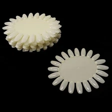 Honbay 12PCS Plastic 20 Tips False Nail Swatches Wheels 12 Count (Pack of 1) 