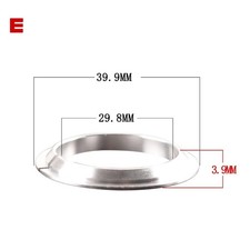 Bicycle Tapered Fork Headtube Reducer Headset Adapter Bike Headset Base Ring