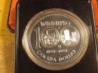 1974 Canada Silver Dollar Silver Winnipeg Commemorative with original box