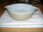 Vintage Tan Pyrex #471 1 Pint Casserole Bowl