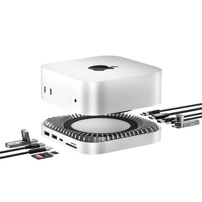 Mac mini M4 Dock 4K HDMI 8TB M.2 NVMe Mac minid M2 M3 Portable SSD Case USB-C