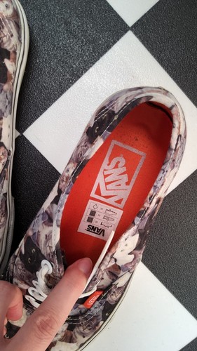 Seltene Vans mit Katzen Print 39,5, Gemusterte Sneaker Katzenköpfe, Sommerschuhe - Bild 7 von 17
