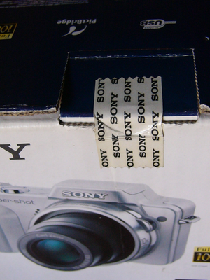 Sony Cyber-shot DSC-H3 8.1MP Digital Camera - Black for sale