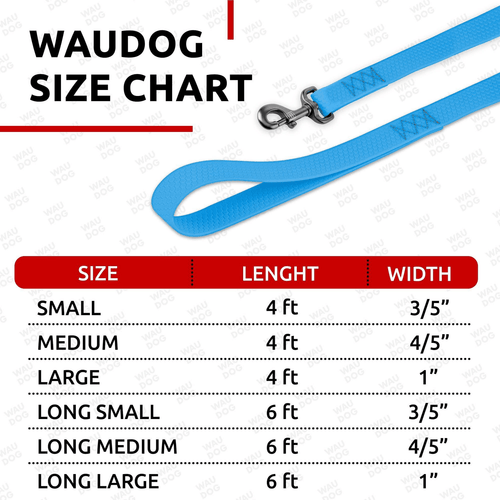 Waterproof Dog Leash 4 Ft 6 Ft Anti Slip Dog Leash for Large Dogs Small and - Picture 3 of 6