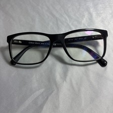 Giorgio Armani AR7027 5017 Mens Black Rectangle Eyeglasses Frames 55-17-145