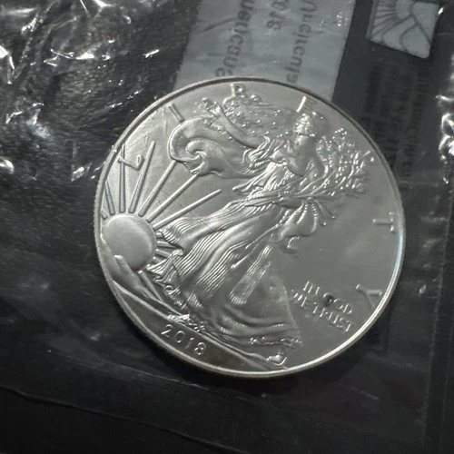 United States Mint 2018 American Eagle 1 oz Silver Coin .999 Fine