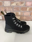 Dr. Martens Combs Womens Poly Casual Boots Black UK4 EU37 New In Box