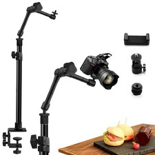 Camera Desk Mount, 15.5-25.5 Tabletop Clamp, 11 Magic Arm, 1/4 Screw, DSLR