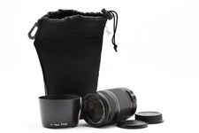 Canon EF-S 55-250mm f/4-5.6 IS II Zoom Telephoto Lens w/Hood,Case [Exc+++] 