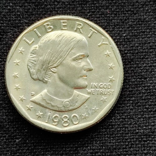 1980-D Susan B Anthony Dollar — photo from the most recent tracked eBay sale