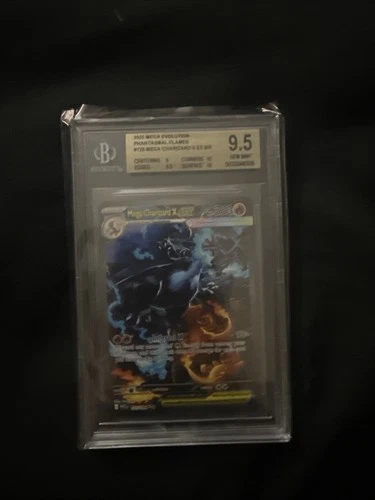 Mega Charizard X ex 125/094 - Phantasmal Flames Holo BGS 9.5