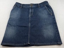 Lauren Jeans Co Premium Denim Skirt Size 6 EUC
