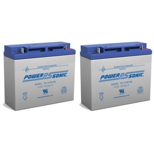 Power-Sonic Rechargeable Battery PS-12180 NB, 12V 18Ah