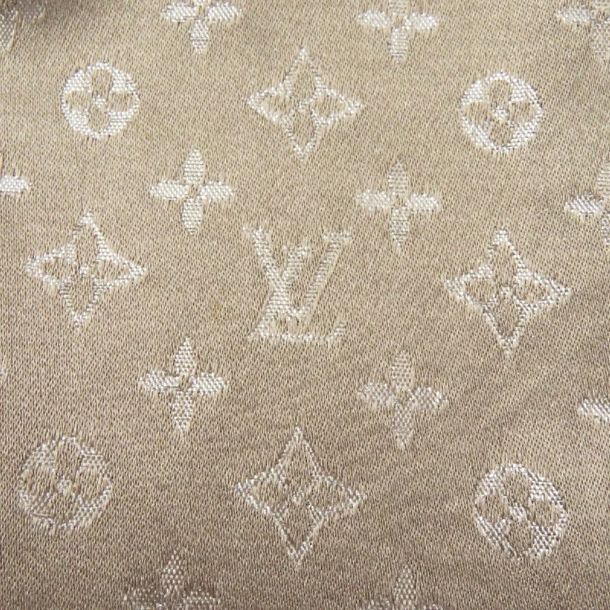 LOUIS VUITTON（LV） Cappotto lungo LOUIS VUITTON seta monogramma cintura marrone taglia 38 donna