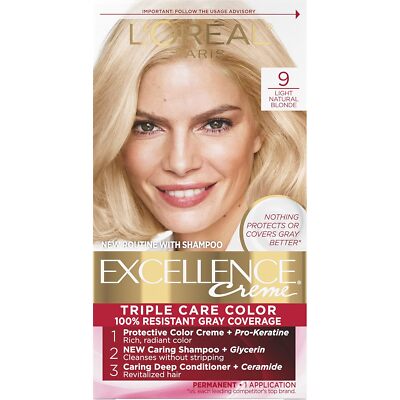 L'Oreal Paris Excellence Creme Permanent Hair Color (Pick Your Shade)