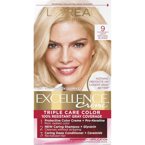 L'Oreal Paris Excellence Creme Permanent Hair Color (Pick Your Shade) - Picture 13 of 40
