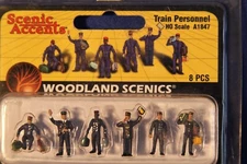 Woodland Scenics - Train Personnel (8 pcs) -  HO Scale  - A1847